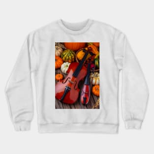 Stringed instruments Autumn Harvest Crewneck Sweatshirt